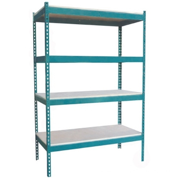 Multi-purpose slotted angle/Powder coated slotted angle boltless rack/ Light duty rivet boltless shelving